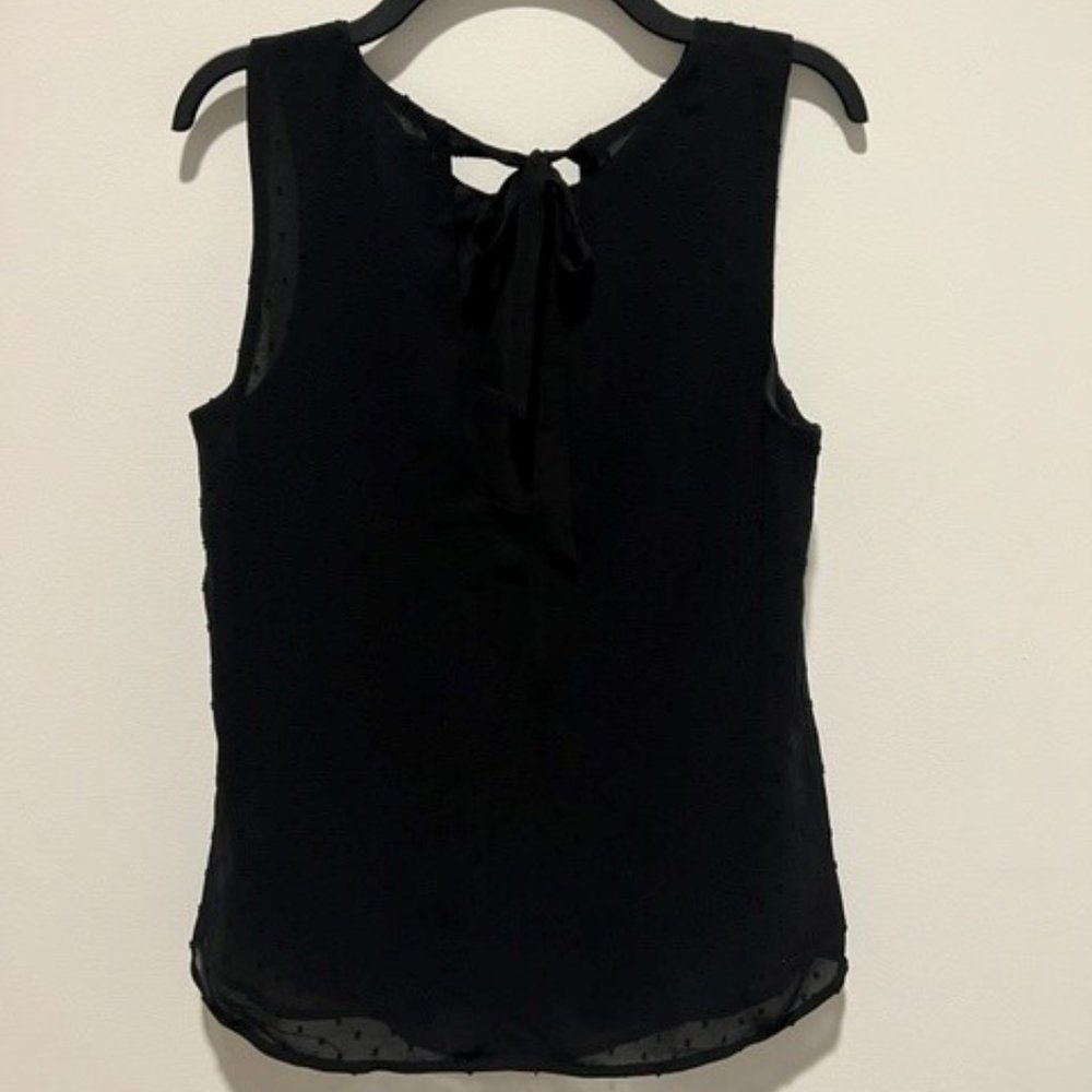 H&M SHEER BLACK BLOUSE